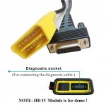 OBD2 16Pin Diagnostic Cable for LAUNCH X431 PAD IV HD IV Module